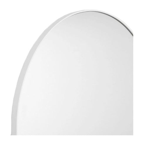 Bjorn Arch Bright White Wall Mirror