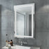 Milo LED Anti-fog Front-Lit Rectangular Bathroom Mirror