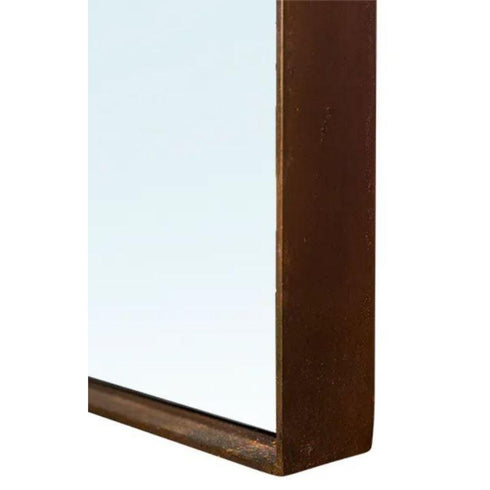 Safford Bronze Arch Wall Mirror