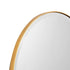 Lolita Brass Round Wall Mirror