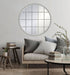 Walter Brushed White Wall Mirror