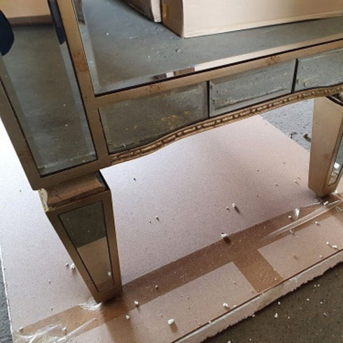 Deana Antique Mirrored Drawer Chest