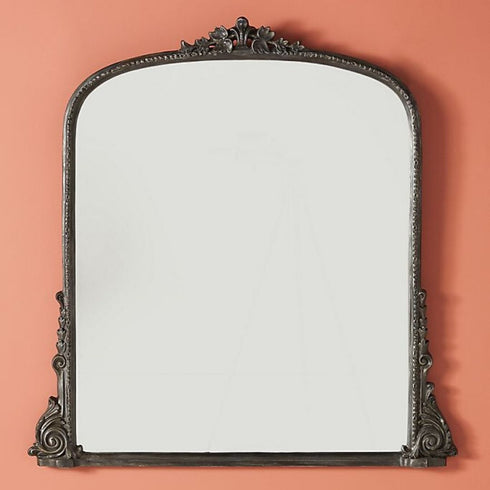 Audrey Black Arch Wall Mirror