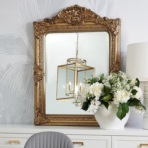 Brielle Antique Gold Wall Mirror