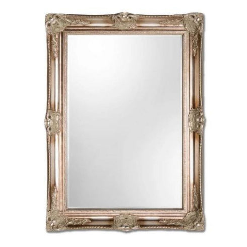 Constanza Large Silver Ornate Wall Mirror