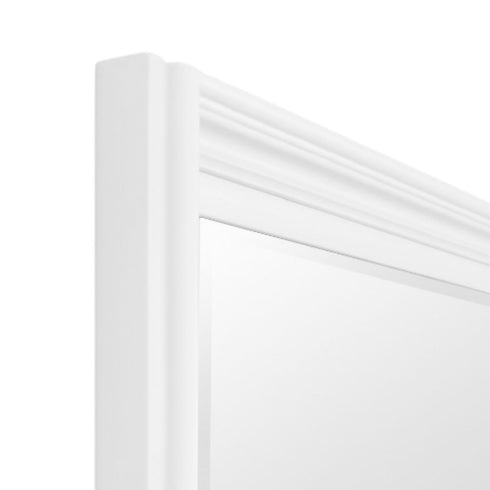 Iona Bright White Leaner Mirror