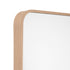 Simplicity Curve Oak Standing Mirror