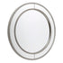 Zeta Antique Silver Round Wall Mirror