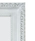 Charlotte Ornate Brushed White Wall Mirror