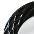 Hudson Black Round Mirror