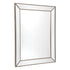 Zeta Antique Silver Beaded Frame Mirror