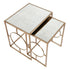 Melrose Mirrored Nest Side Table