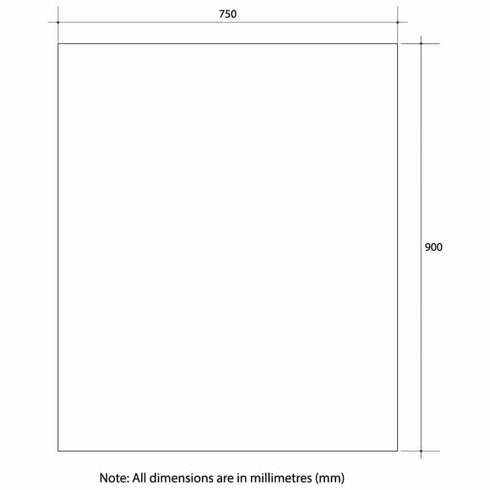 Montana Rectangle Bevel Edge Bathroom Wall Mirror