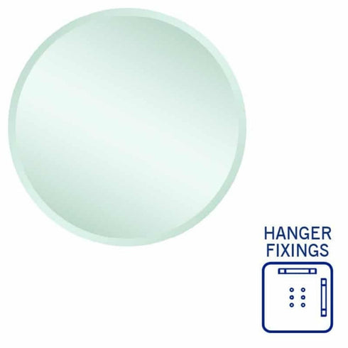 Kent Bevelled Round Wall Mirror