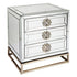 Virgil Mirrored Bedside Table
