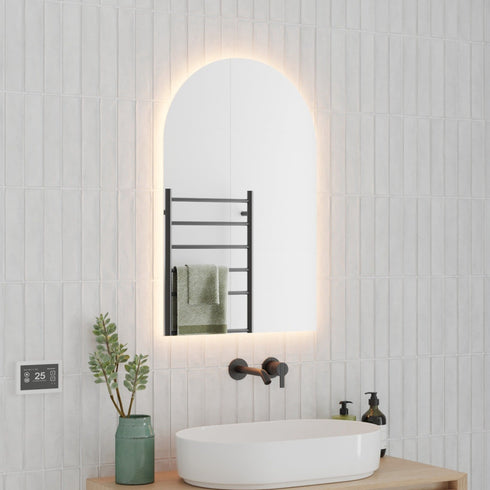 Edith Arched LED Premium Backlit Bathroom Mirror