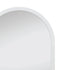 Angeliena Arch White Wall Mirror
