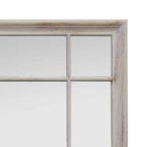 Julius Brushed Wood Wall Mirror