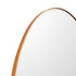 Lolita Oval Copper Wall Mirror
