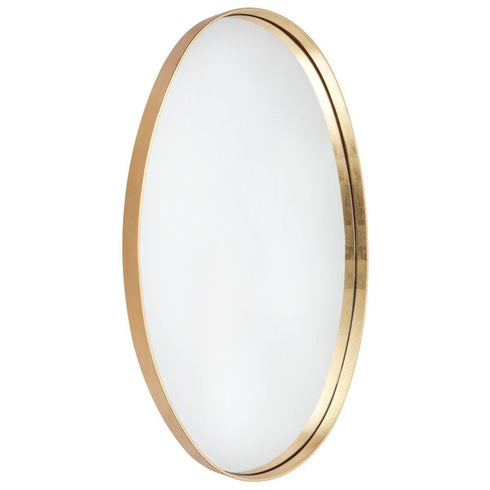 Tegan Gold Oval Wall Mirror