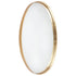 Tegan Gold Oval Wall Mirror