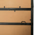 Dove Arched Antique Black Wall Mirror