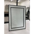 Luke Traditional Black Wall Mirror