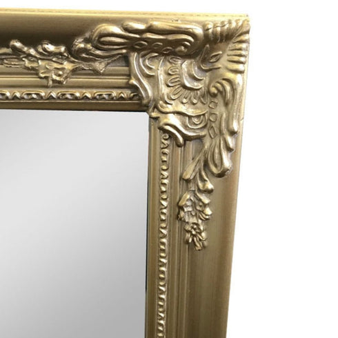 Hannah Champagne Ornate Wall Mirror