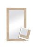 Marley Brushed Wood Wall Mirror