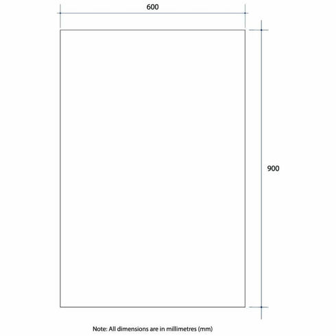 Montana Rectangle Bevel Edge Bathroom Wall Mirror