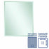 Montana Rectangle Bevel Edge Bathroom Wall Mirror