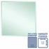 Montana Rectangle Bevel Edge Bathroom Wall Mirror