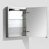 Achille Italian LED Mirrored Bathroom Shaving Cabinet