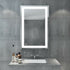 Milo LED Anti-fog Front-Lit Rectangular Bathroom Mirror