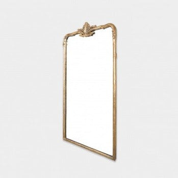 Lorraine Antique Brass Wall Mirror