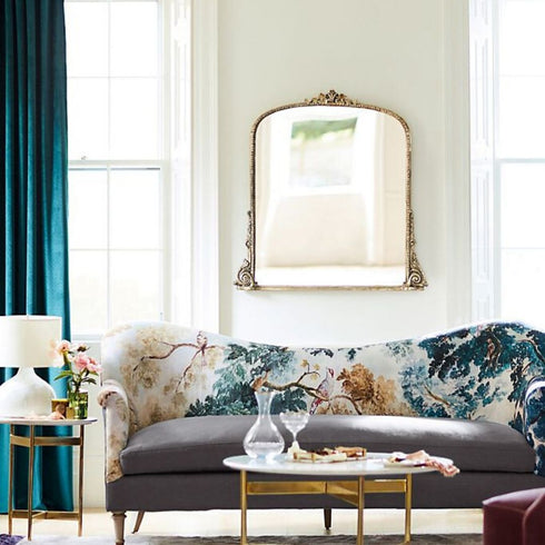 Audrey Gold Arch Wall Mirror