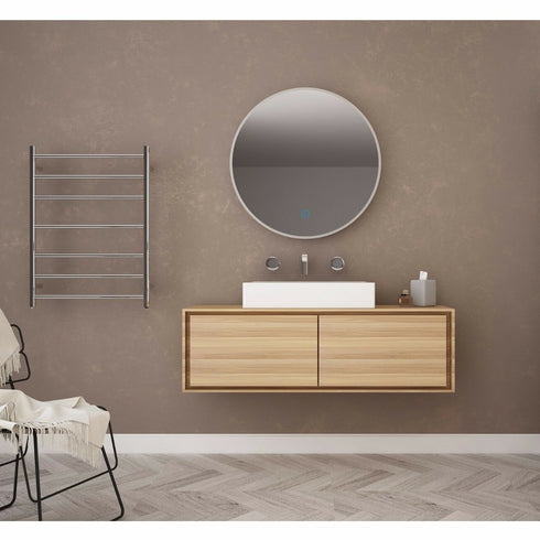 Kaden Anti-Fog Soft Warm LED Round Wall Mirror