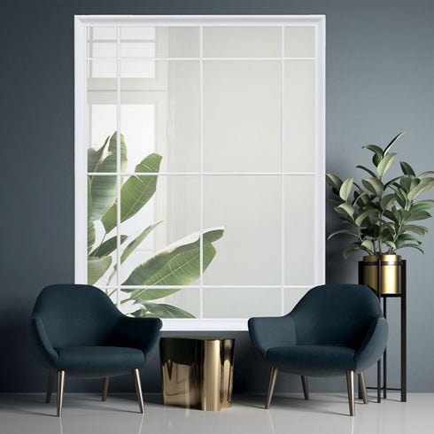 Julius White Wall Mirror