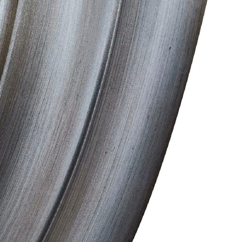 Thompson Silver Round Mirror