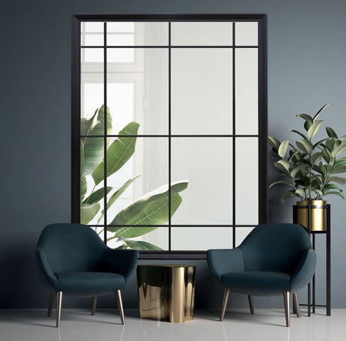 Julius Black Wall Mirror