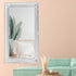Felicity Ornate Matt White Wall Mirror