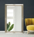 Freda Ornate Champagne Floor Mirror
