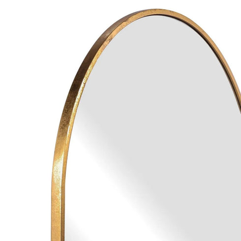 Alvina Arch Gold Wall Mirror