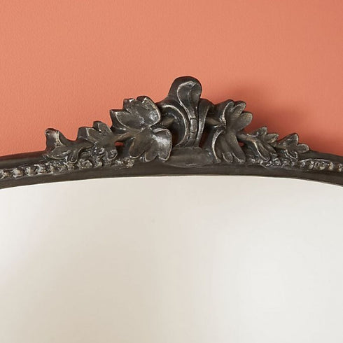 Audrey Black Arch Wall Mirror