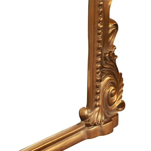 Grace Arched Gold Wall Mirror