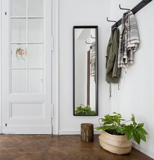 Oliver Black Wall Mirror