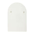 Bjorn Arch Bright White Wall Mirror