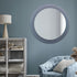 Klen Grey Round Wall Mirror