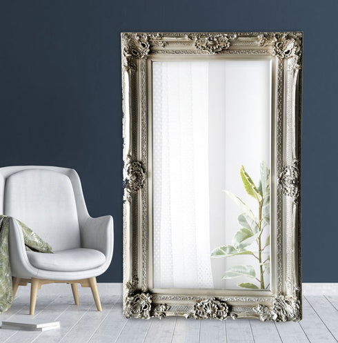 Gabriel Ornate Soft Champagne Wall Mirror