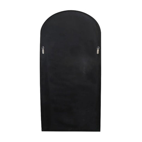 Apsel Arch Brushed Brass Wall Mirror